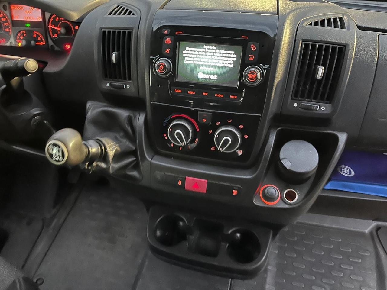 Fiat ducato max 23 -7 posti cassone F. Gru Fassi-2018