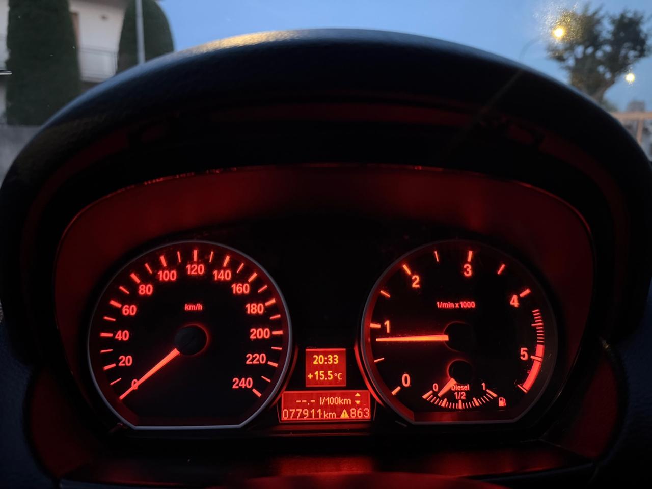 BMW SERIE 1 116D 2.0 DIESEL SOLI 77 MILA KM 09