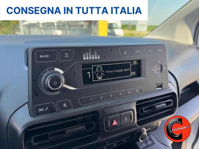 PEUGEOT Partner B.HDi 100 CV 3 POSTI(PC-TN)-CRUISE-PASSO CORTO-E6D