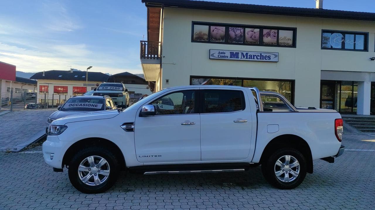 FORD RANGER 2.0 AUTOMATICA 213 CV DC Limited GANCIO TRAINO