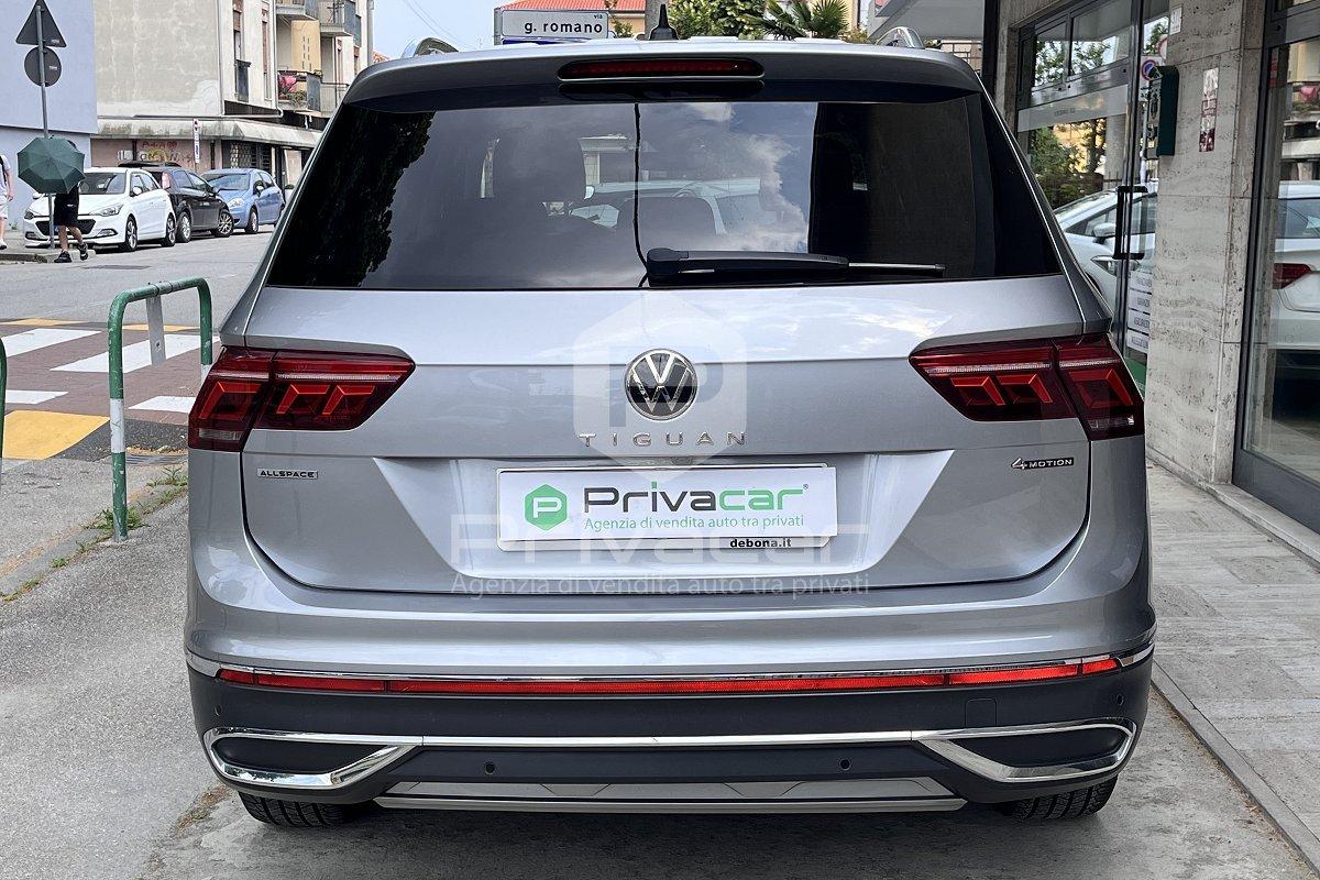 VOLKSWAGEN Tiguan Allspace 2.0 TDI 200 CV SCR DSG 4MOTION Elegance