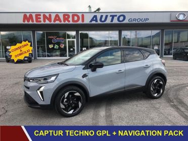 Renault Captur ECO GPL 100 cv Techno NAVI+SENS. PARK, ANT