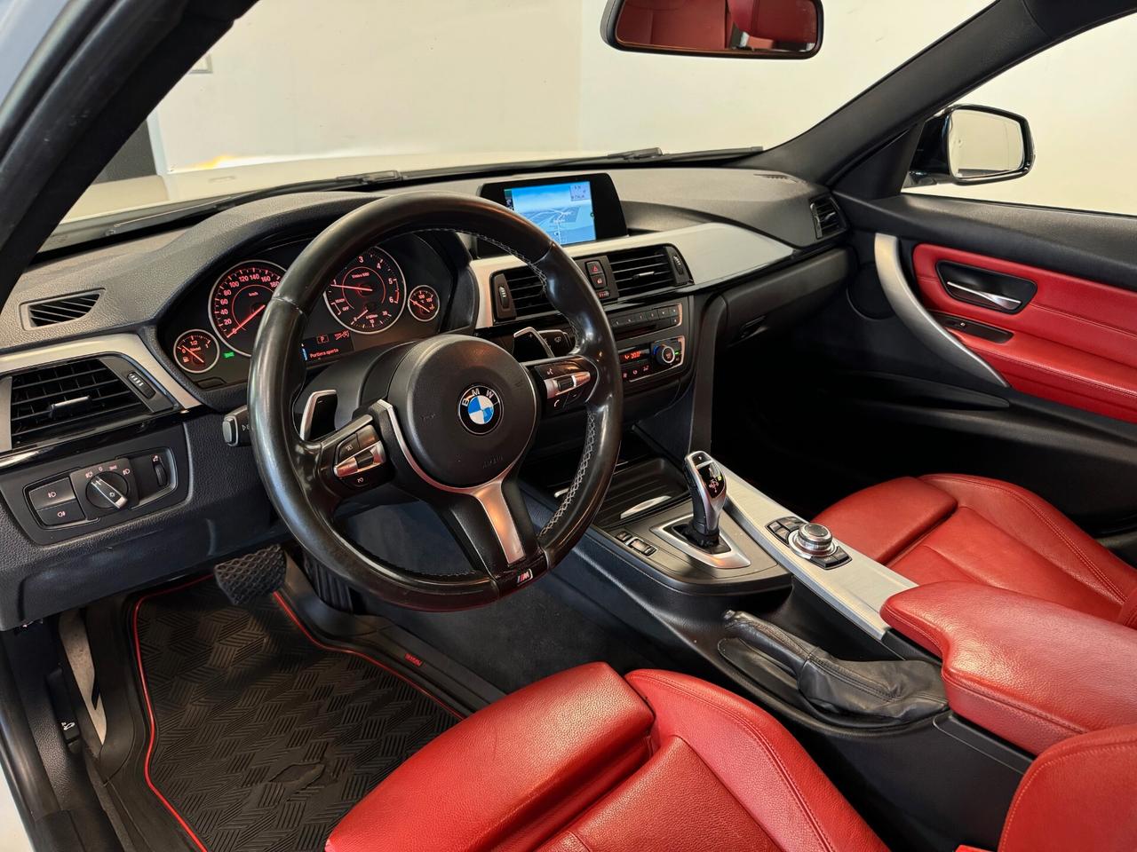 Bmw 320 320d Touring Msport AUTOMATICO 19" PELLE ROSSA