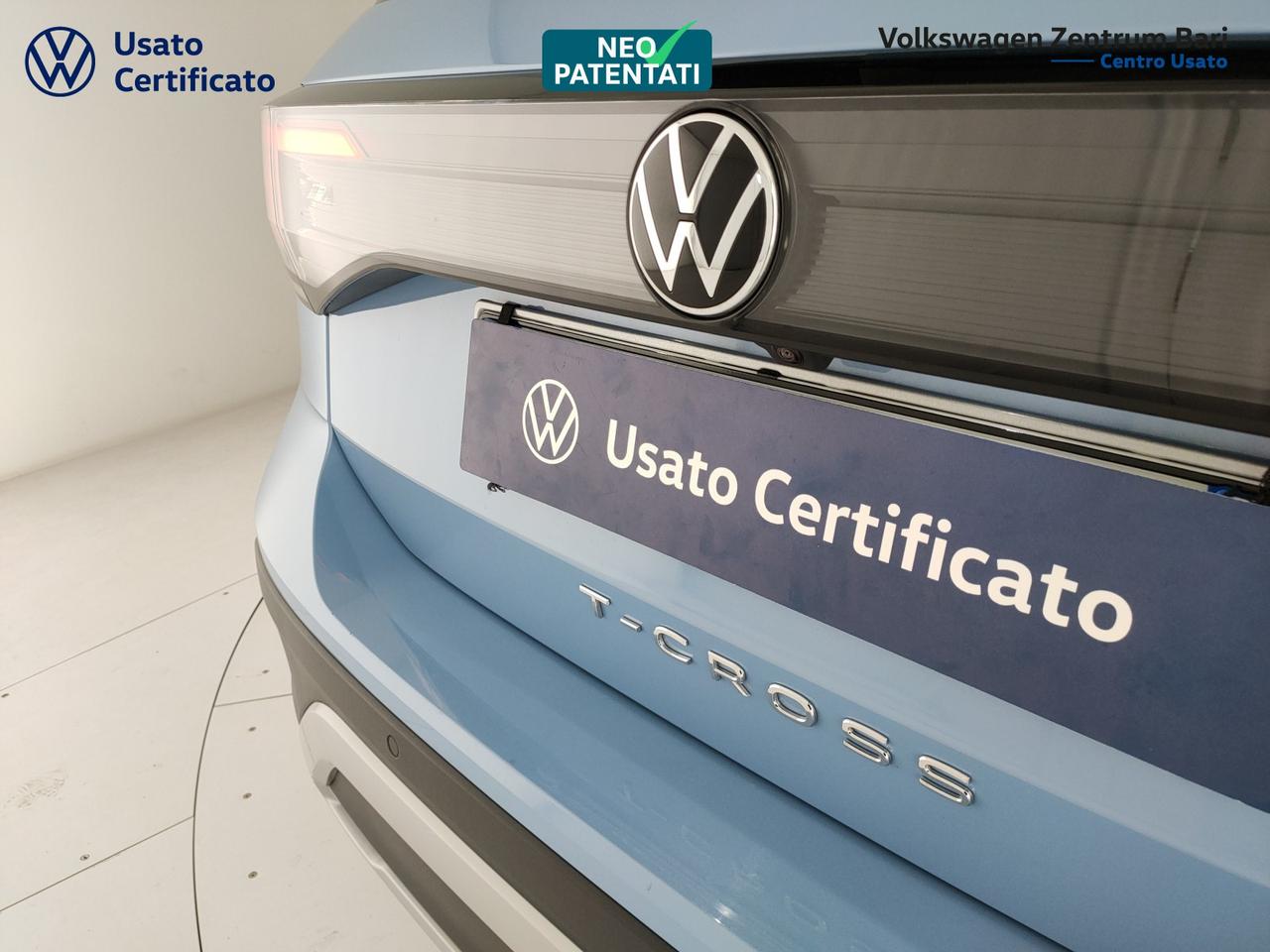 Volkswagen T-Cross 1.0 tsi life 95cv