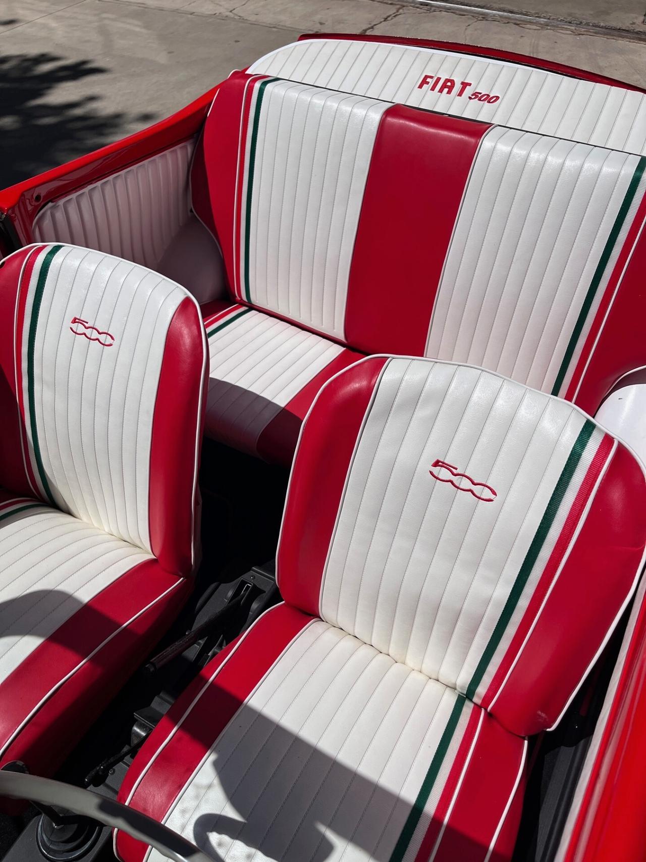 Fiat 500 F Cabrio del 1970