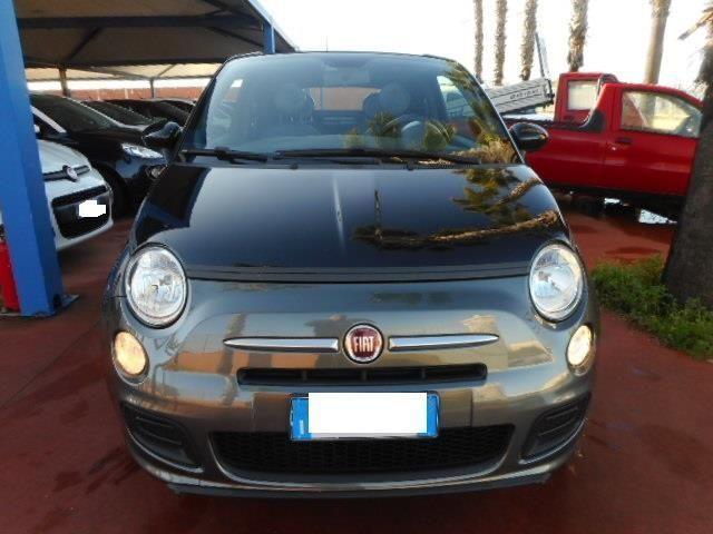 FIAT 500 C 1.2 GQ BICOLOR BLUE&ME INTERNI IN PELLE