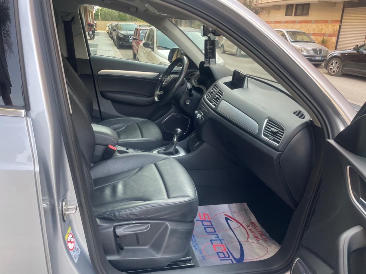 Audi Q3 2.0 TDI 150 CV SLINE COMPETITION TETTO NAVY PELLE XENO BOSE 19'