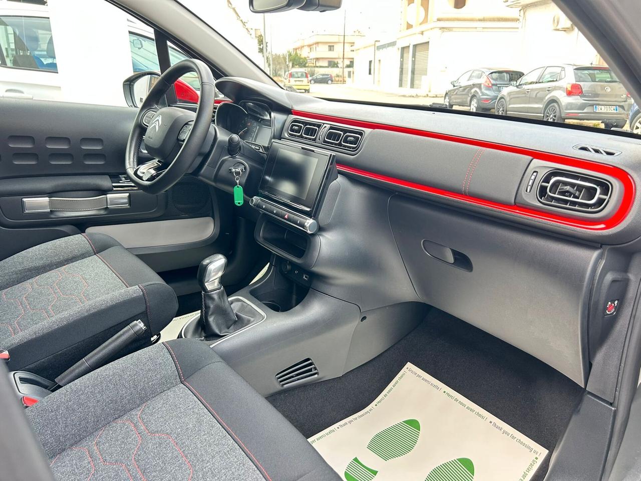 Citroen C3 1.6 HDI 75 Cv SHINE RET. Km99.000-2017