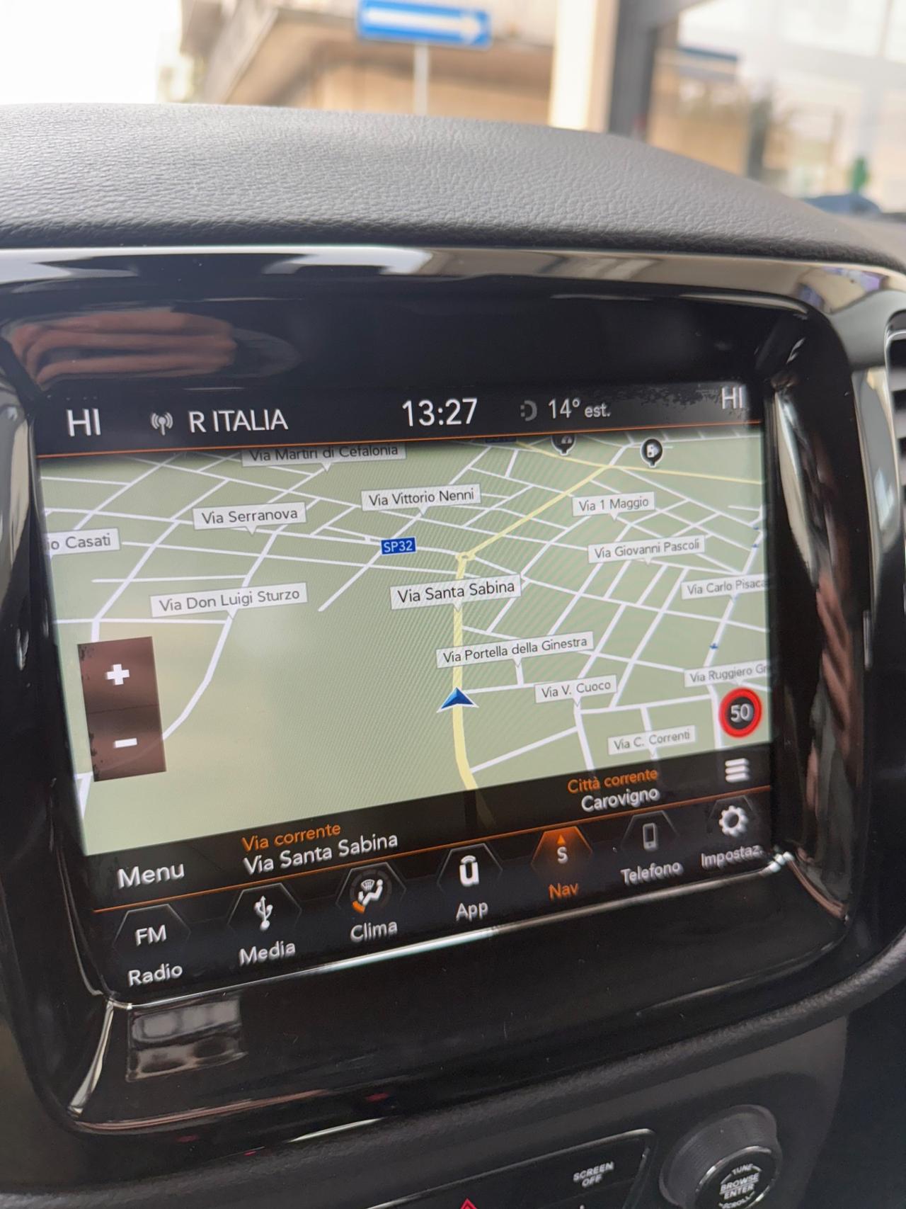 Jeep Compass 2.0mjt Limited 4wd 140cv auto NAVI FULL LED,INTERNI IN PELLE, KM CERTIFICATI JEEP,UNI PROP.