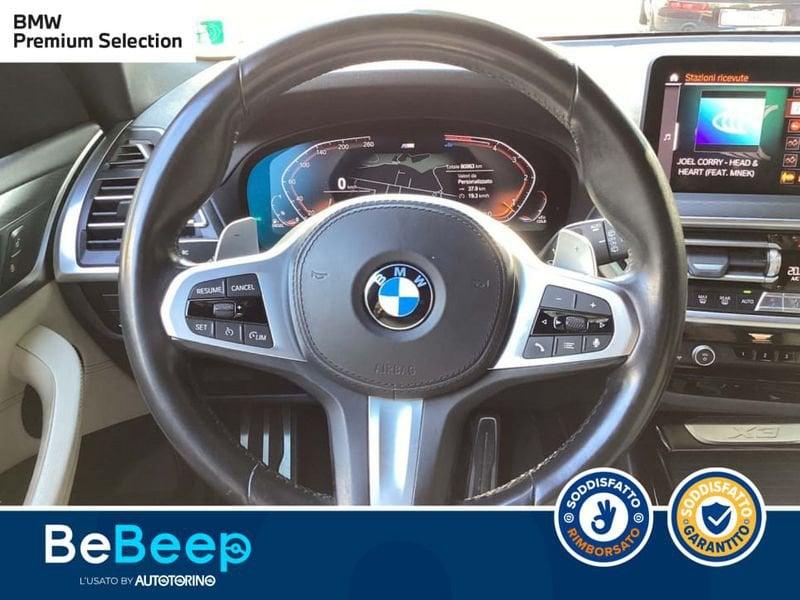 BMW X3 XDRIVE20D MHEV 48V MSPORT AUTO
