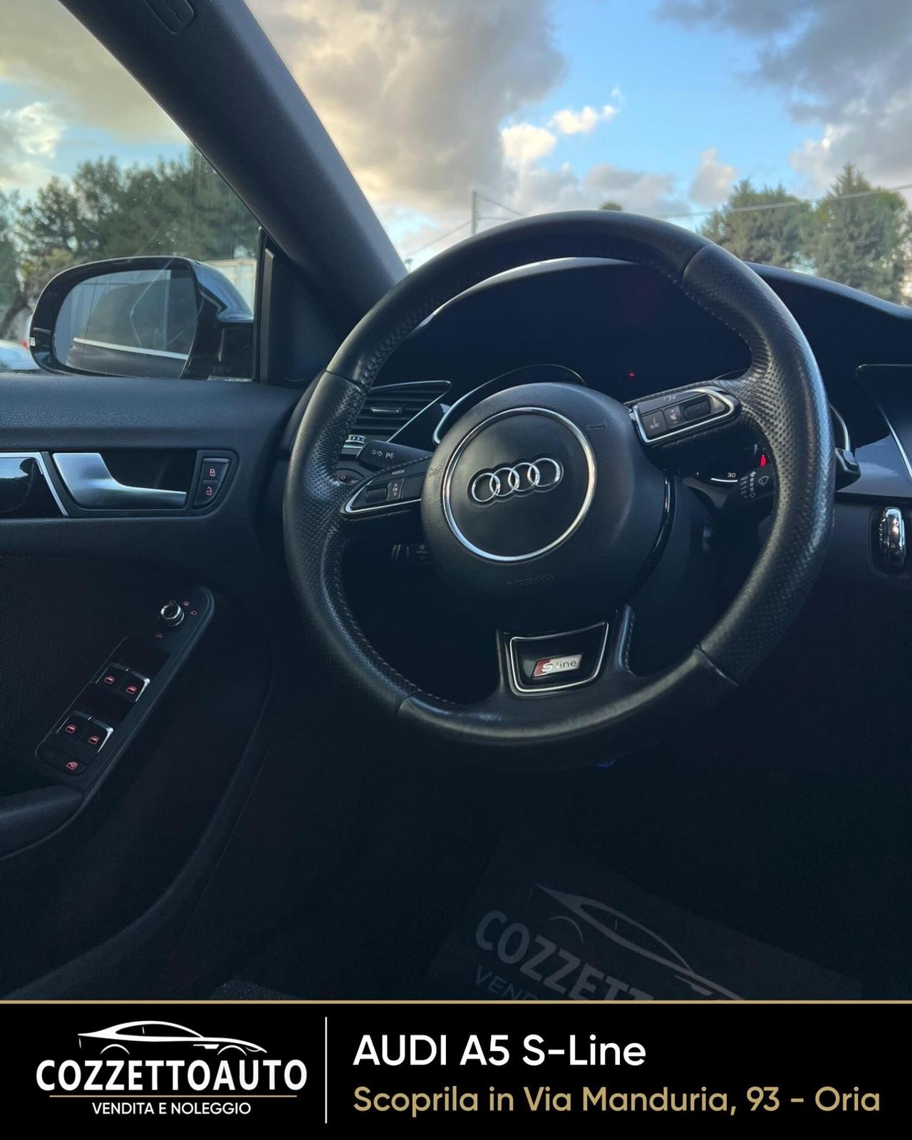 Audi A5 2.0 TDI 177 CV quattro S tronic sline Plus