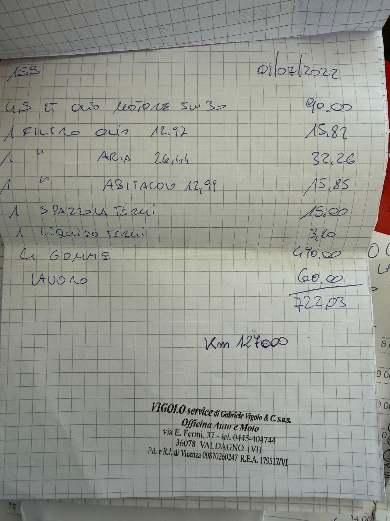 Alfa Romeo 159 1.9 JTDm Sportwagon km 147,000 garanzia 12 mesi