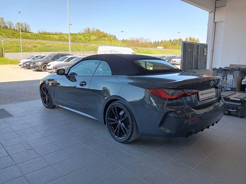 BMW Serie 4 420d Cabrio mhev 48V Msport auto