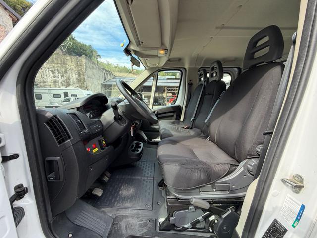 FIAT Ducato 140CV DOPPIA CABINA GRU E CASSONE FISSO
