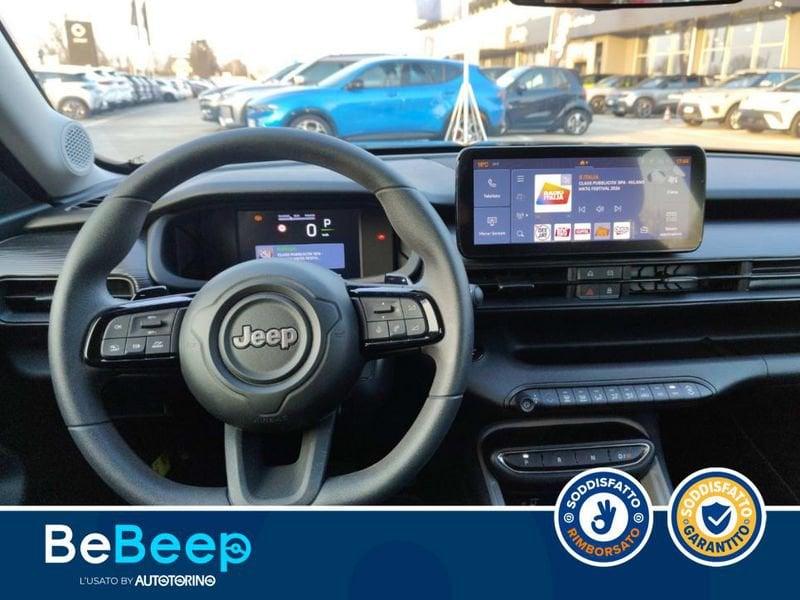 Jeep Avenger 1.2 TURBO E-HYBRID MHEV LONGITUDE FWD 110C