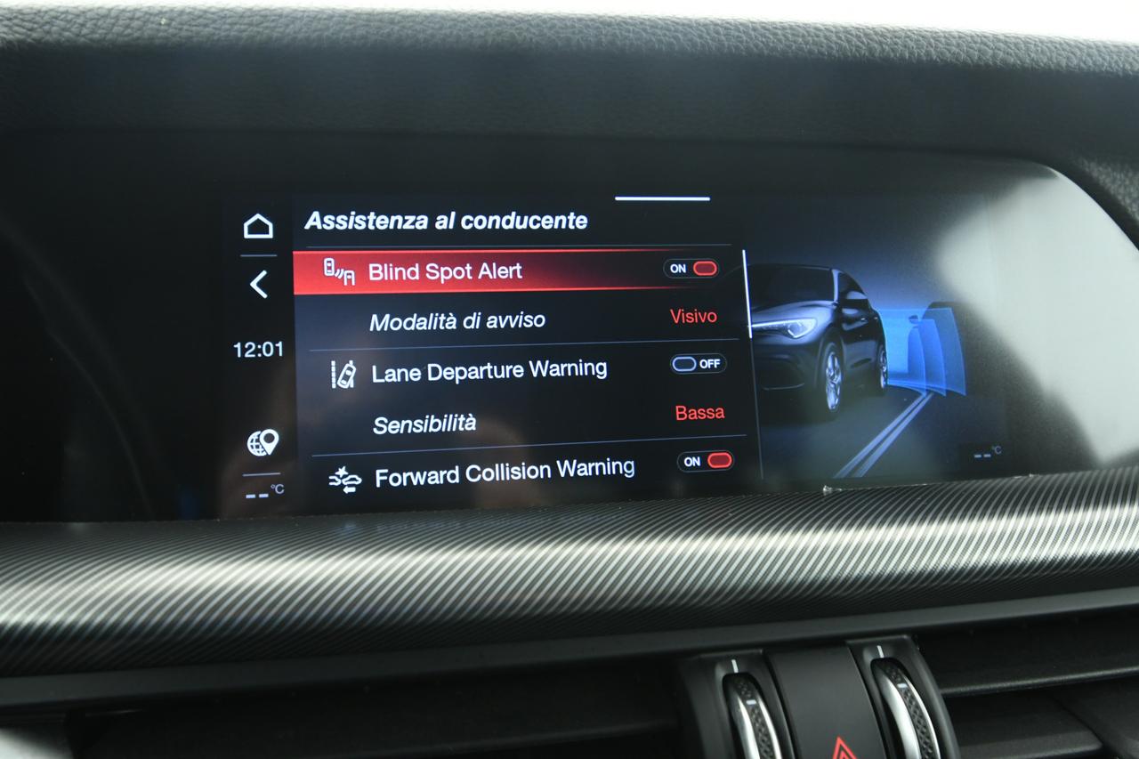 ALFA ROMEO Stelvio 2.2 t Sprint Q4 190cv auto ACC+CAMERA+C19"