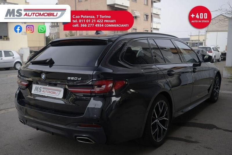 BMW Serie 5 BMW Serie 5 520d 48V xDrive Touring Luxury Tetto Panoramico Unicoproprietario