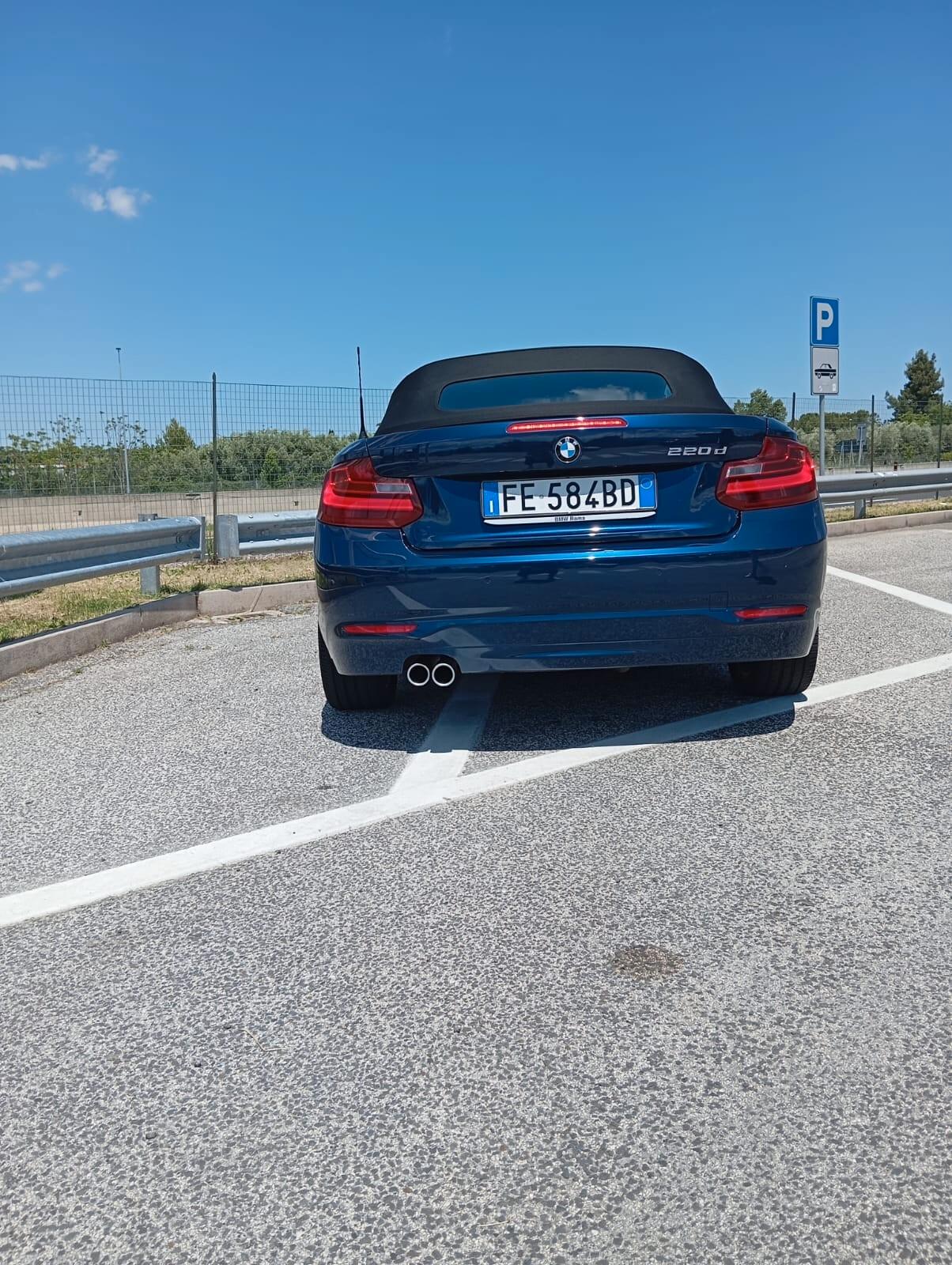 Bmw 220 220d Cabrio Advantage