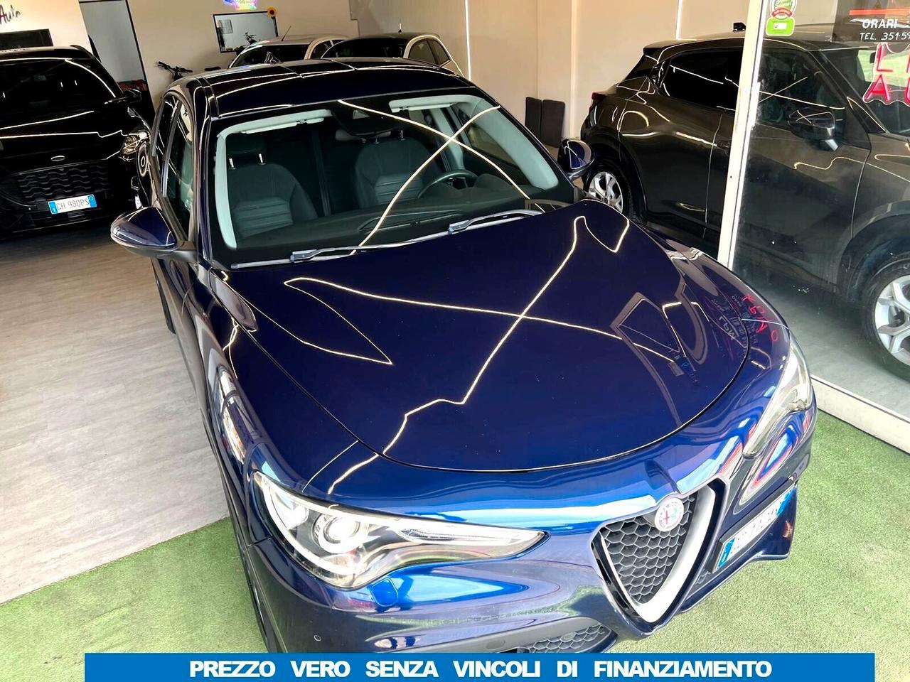 Alfa Romeo Stelvio 2.2 160CV AT8 SUPER*NO VINCOLI FINANZ*LED-NAV-PDC*AZIENDALE CRONO TAGL