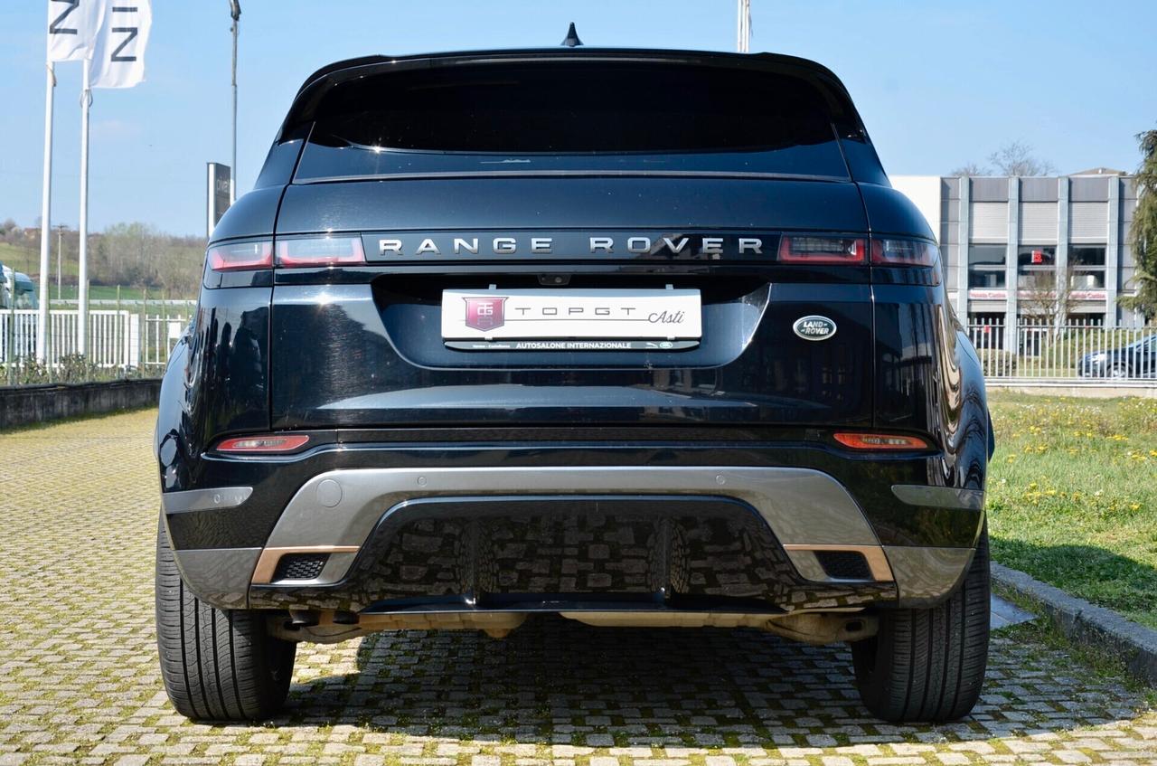 LAND ROVER RANGE ROVER EVOQUE 2.0d i4 MHEV R-DYNAMIC SE AWD 150cv AUT, UFF ITALIANA, SERVICE CON FATTURE, RETROCAMERA, APPLE ANDROID, 20", PERMUTE