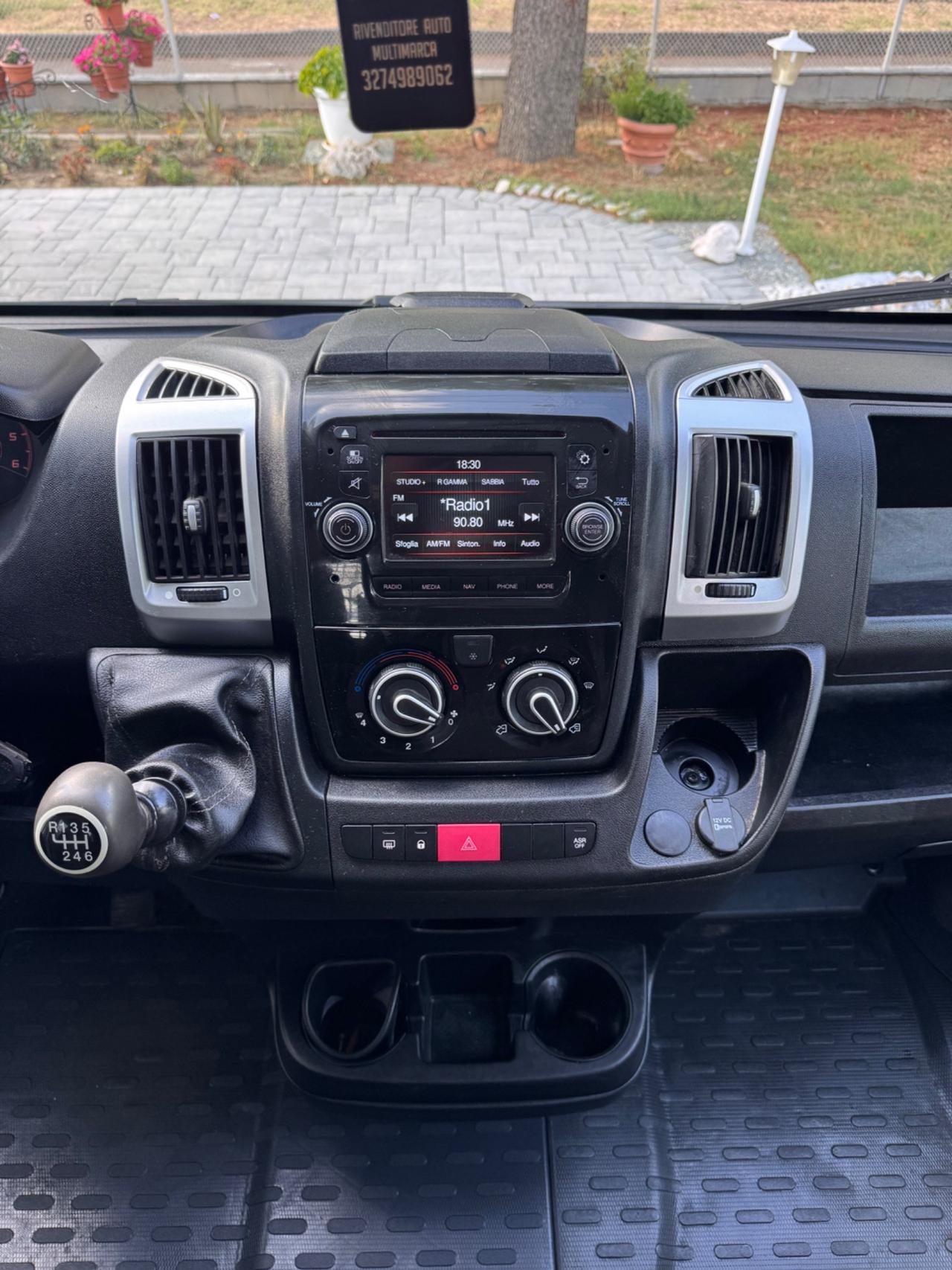 Fiat Ducato 2.3 Mjet 16V 115CV Cassone a sponde abbattibili doppia cabina OK NEOPATENTATI