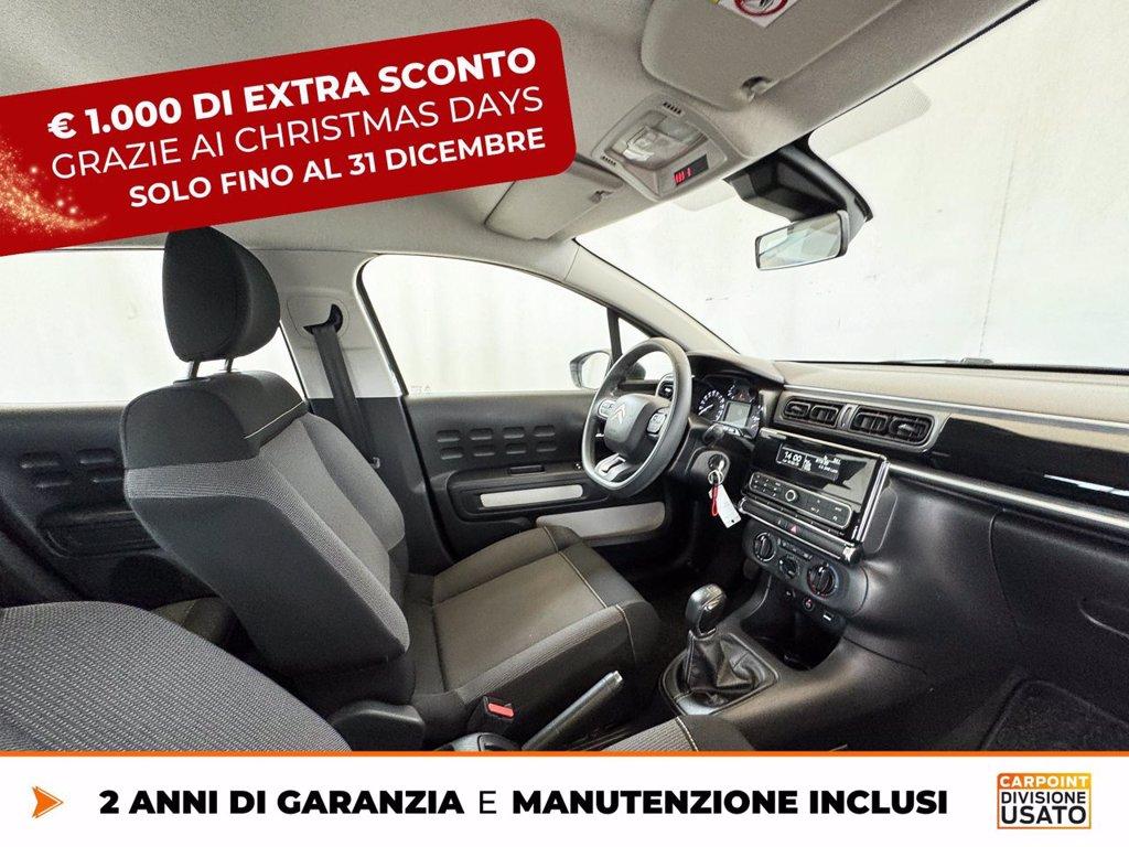 CITROEN C3 1.2 puretech feel s&s 83cv neopatentati my18 del 2019