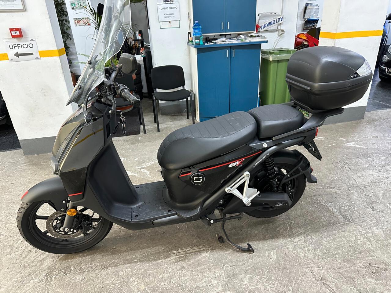 Super Soco CPX Electric Tech