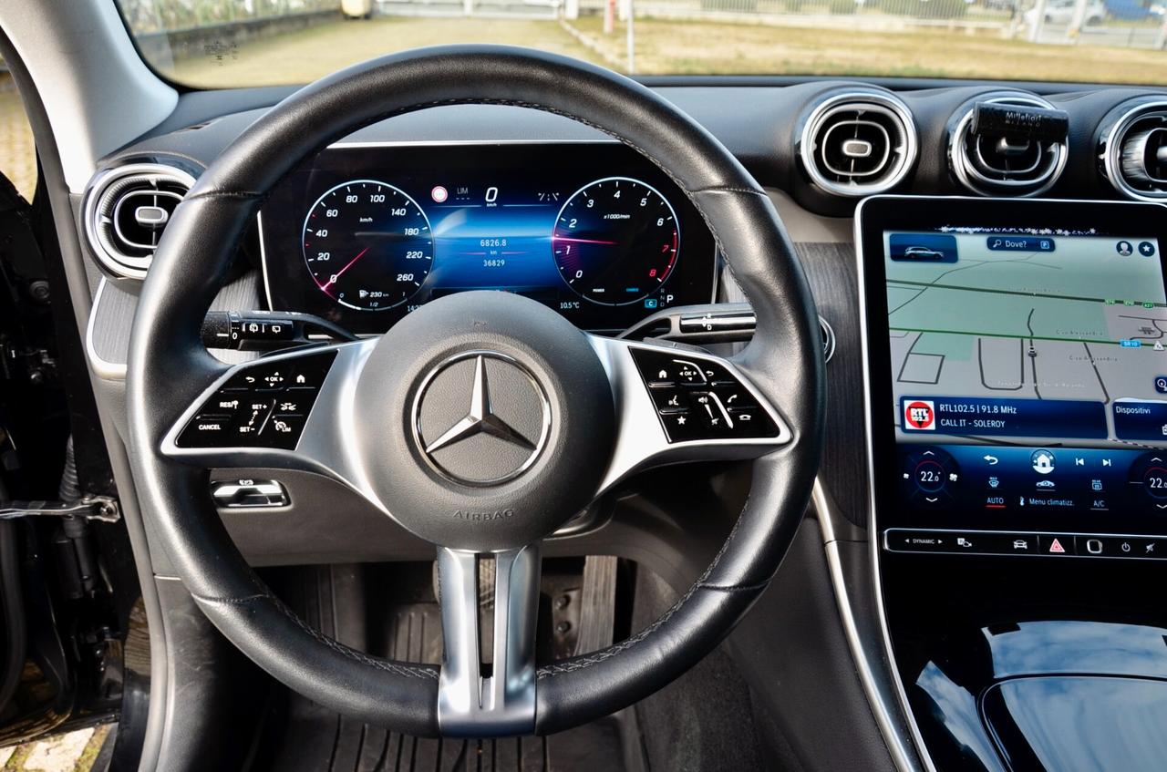 MERCEDES-BENZ GLC 200 ADVANCED PLUS 4MATIC 204cv AUTO, SERVICE MERCEDES, UNICOPROPRIETARIO, EURO 6D, FARI FULL LED, RETROCAMERA, SEDILI COMFORT, PERMUTE