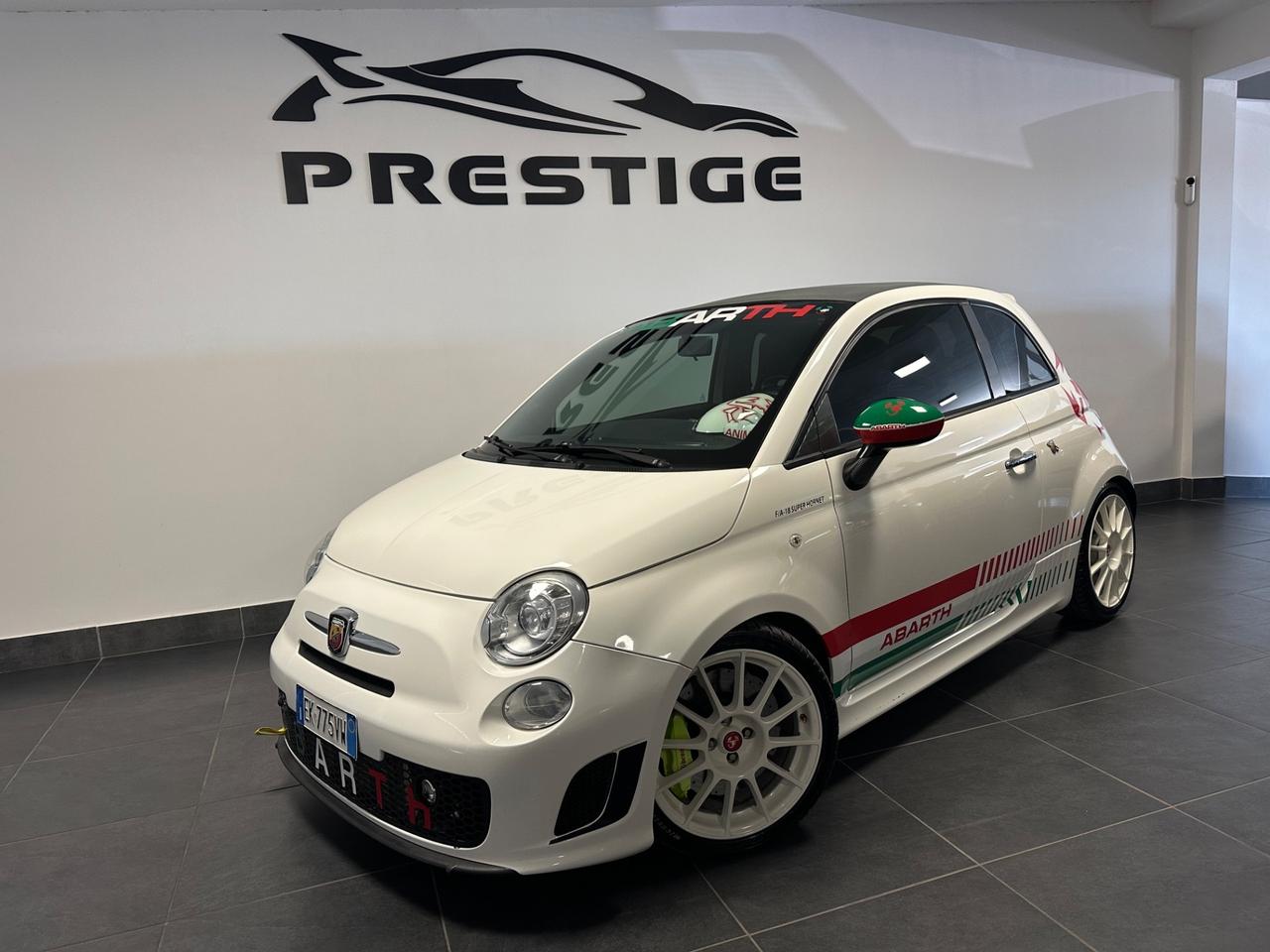 ABARTH CABRIO OVER 300CV MTA PELLE ROSSA PRONTA CONSEGNA