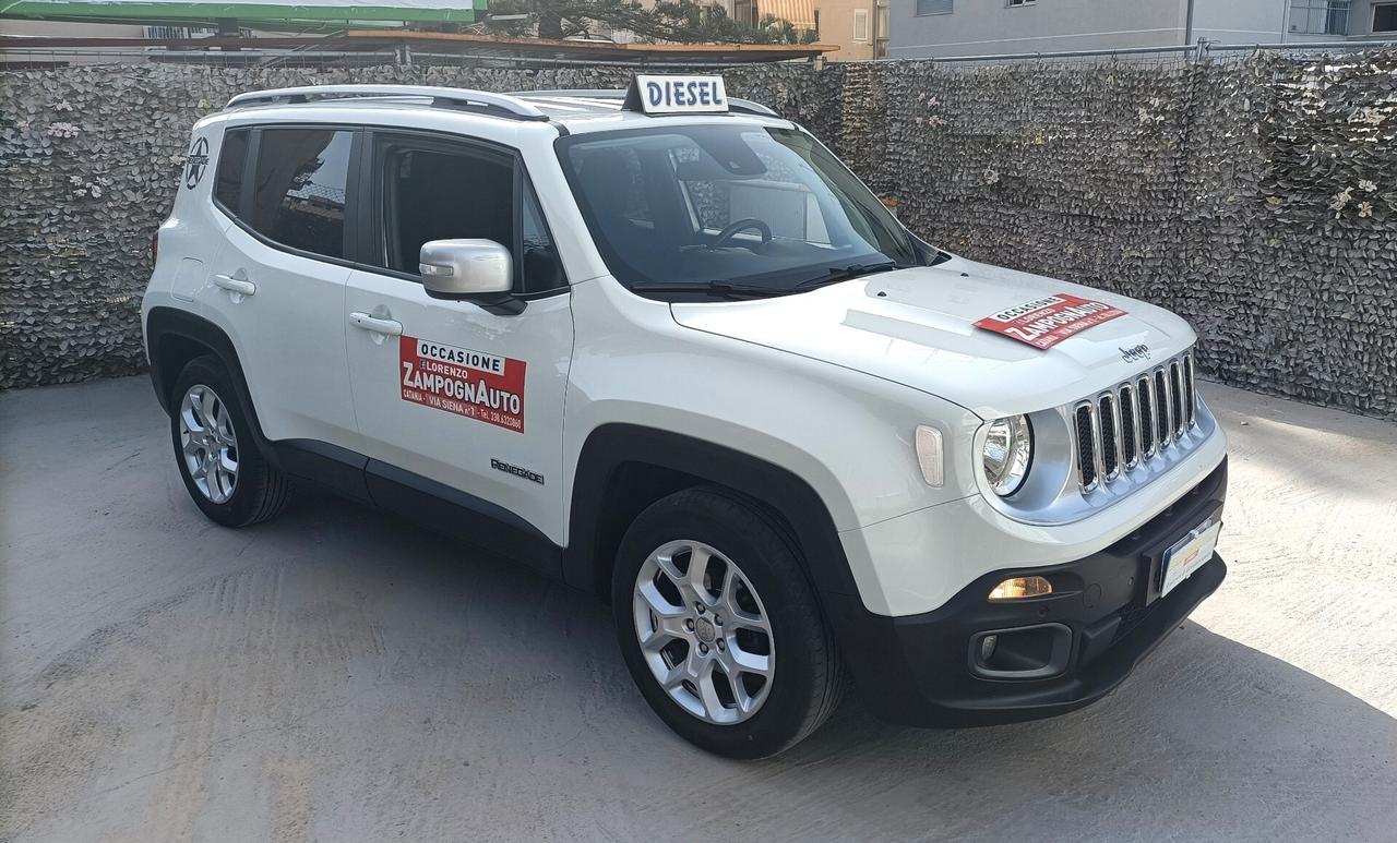 Jeep Renegade 1.6 Mjt DDCT 120 CV Limited AUTOMATICO ZAMPOGNAUTO CT