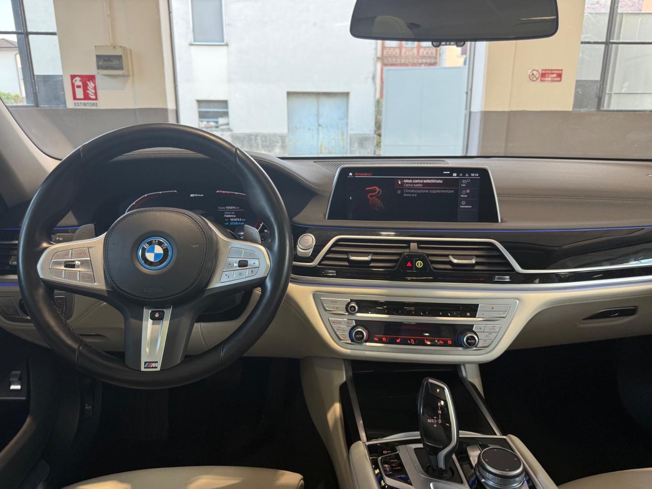 Bmw 745 745e UNICO PROPRIETARIO TAGLIANDI