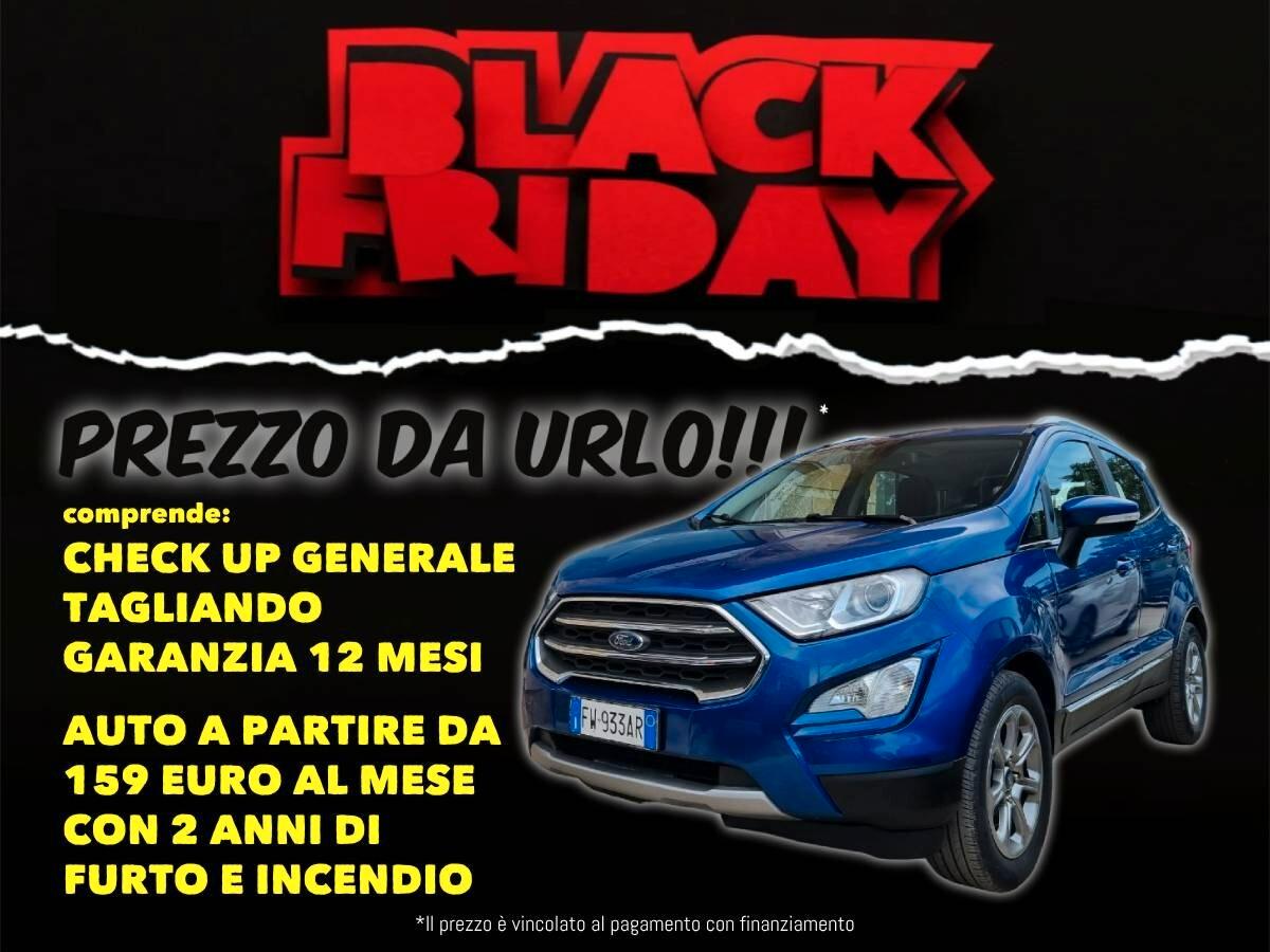 Ford EcoSport 1.5 TDCi 100 CV TETTO APRIBILE