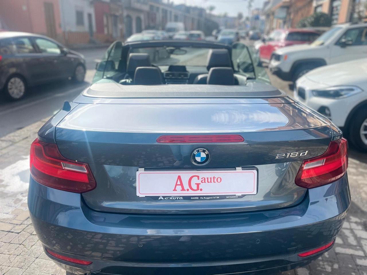 Bmw 218d Cabrio Advantage auto