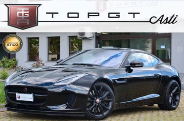 JAGUAR F-TYPE COUPE 3.0 V6 S/C 380cv AUTO, CRONOLOGIA SERVICE JAGUAR, UFF ITALIANA, EURO 6B, TETTO, HI-FI MERIDIAN, PERMUTE