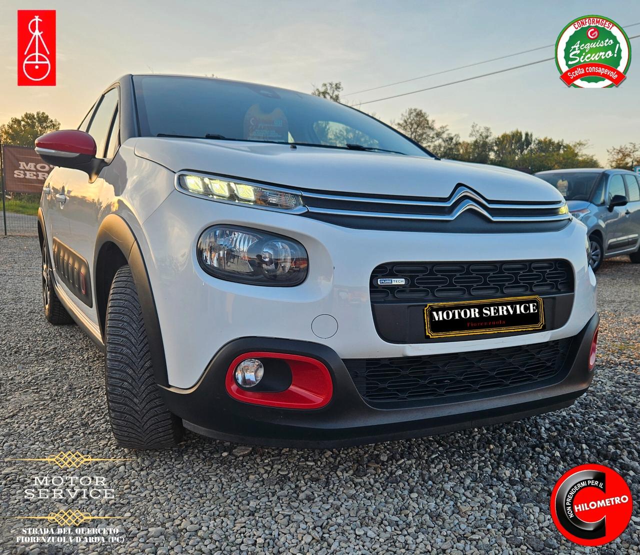 Citroen C3 1.2 benzina 82 69000km garantita