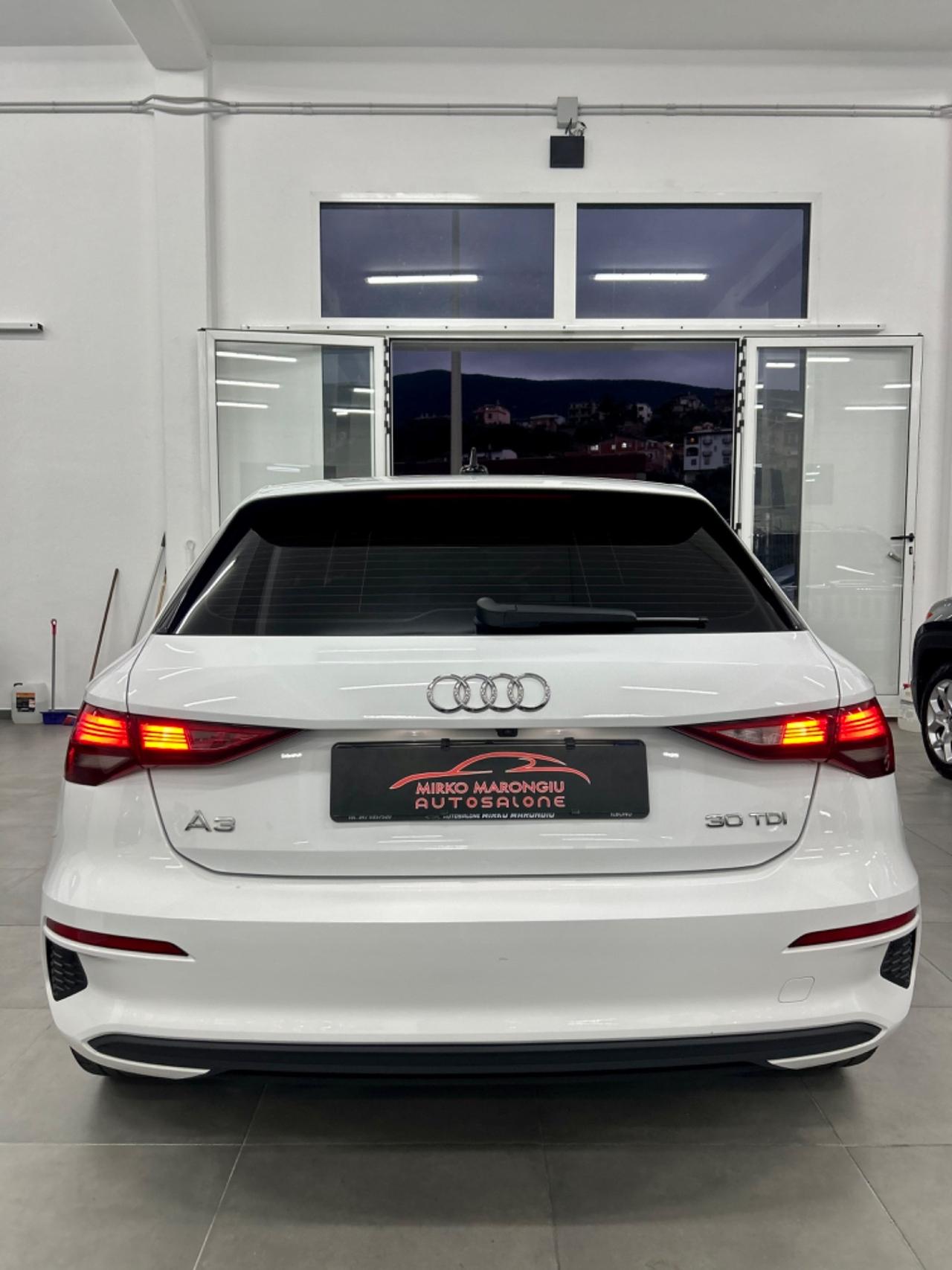 Audi A3 SPB 30 TDI S tronic FINANZIABILE