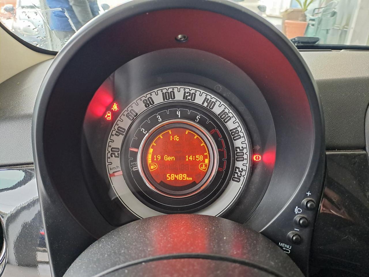 Fiat 500 1.2 EasyPower Lounge km 58489 anno 2018