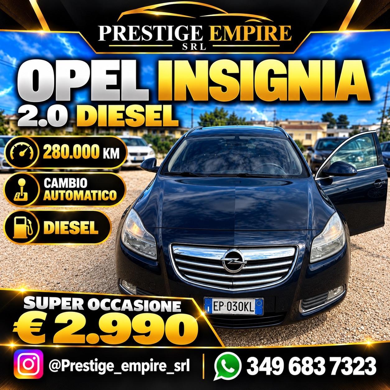 Opel Insignia 2.0 AUTOMATICA 2.990€