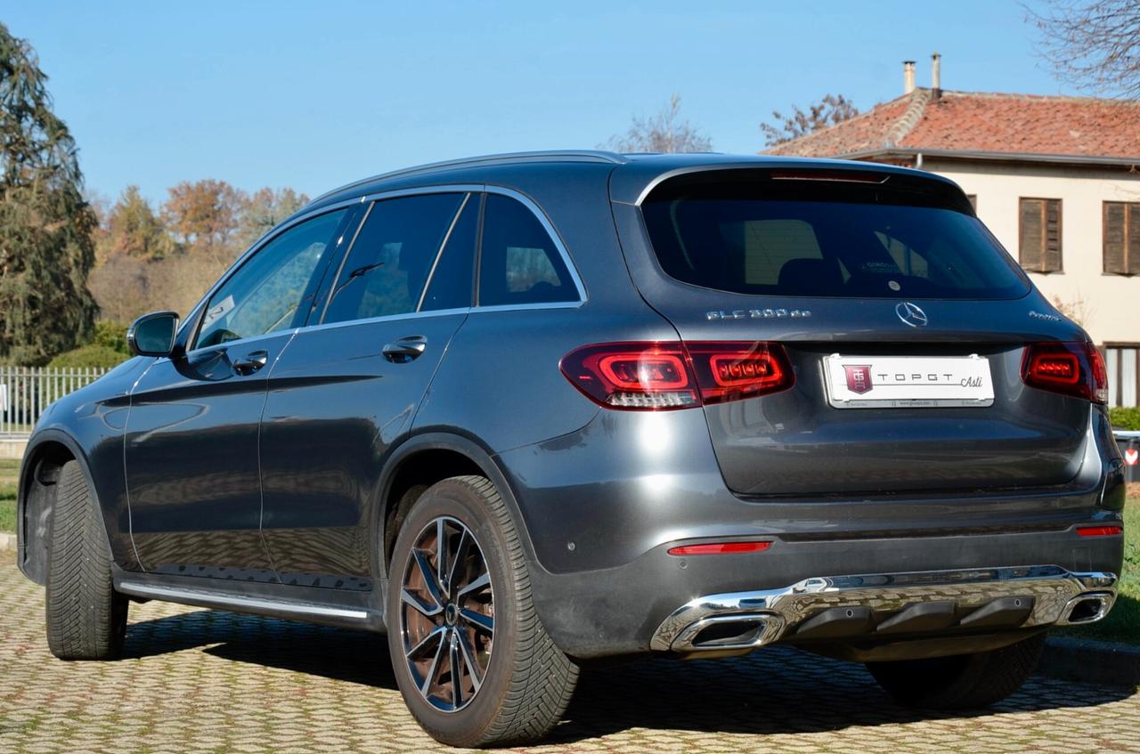 MERCEDES-BENZ GLC 300de PHEV PLUG-IN SPORT 4MATIC 194cv AUTO, SERVICE UFF MERCEDES, UFF ITALIANA, EURO 6D, FARI LED, RETROCAMERA, APPLE ANDROID, PERMUTE