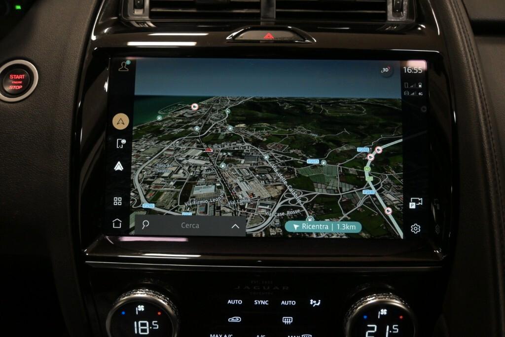 JAGUAR E-PACE 2.0D I4 163CV AWD AUTO S ( FARI LED - PELLE - PDC - TELECAMERA 360 - CERCHI 20 - NAVI - MIRROR )