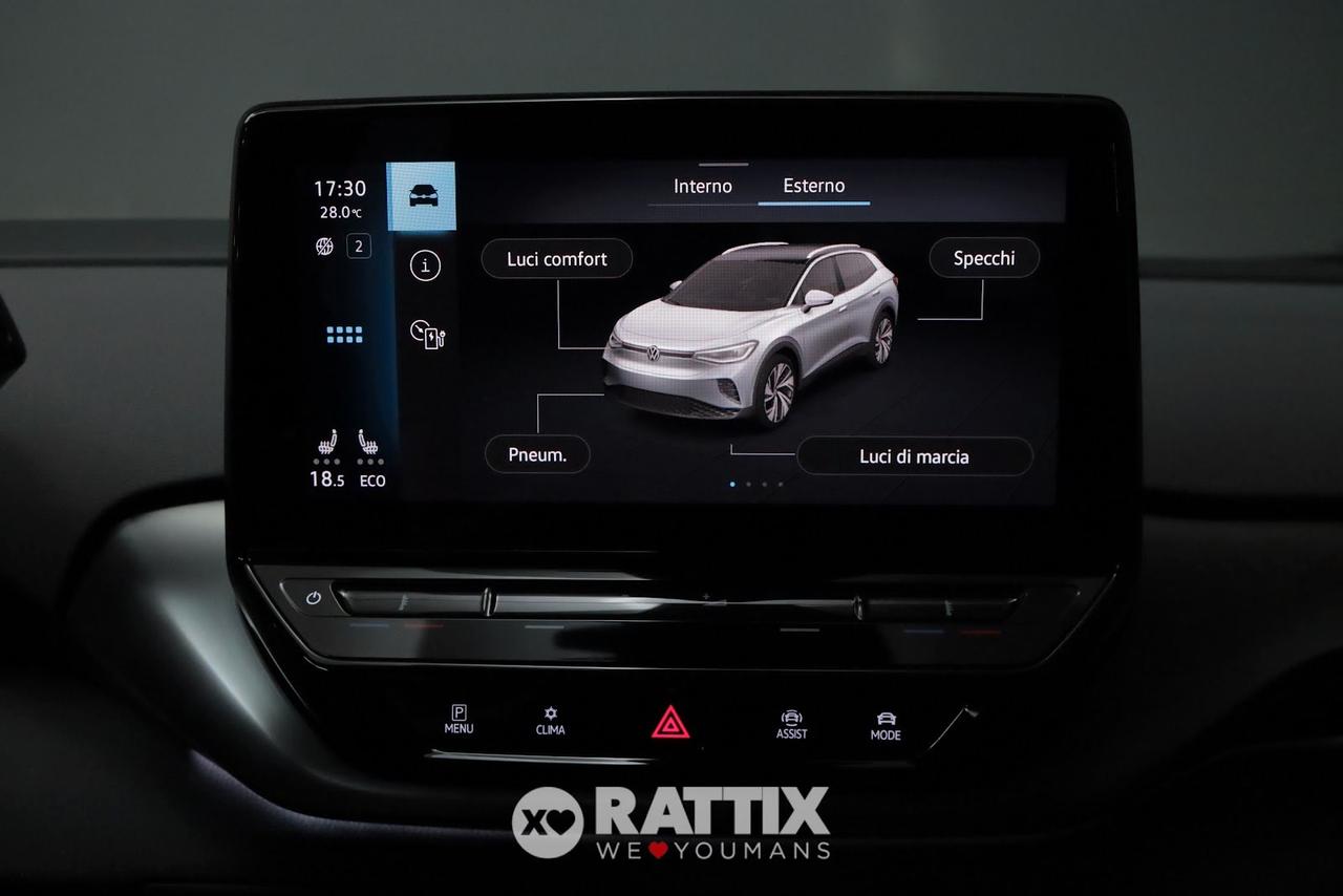 Volkswagen ID.4 motore elettrico 77kWh Pro Performance 204CV RWD