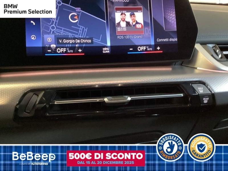 BMW X1 SDRIVE18D MSPORT AUTO