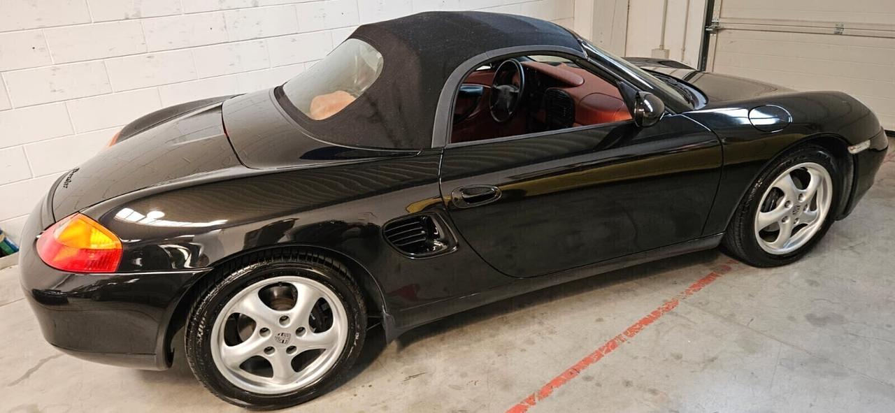 Porsche Boxster 2.5i 24v Manuale, Pelle Totale Rossa