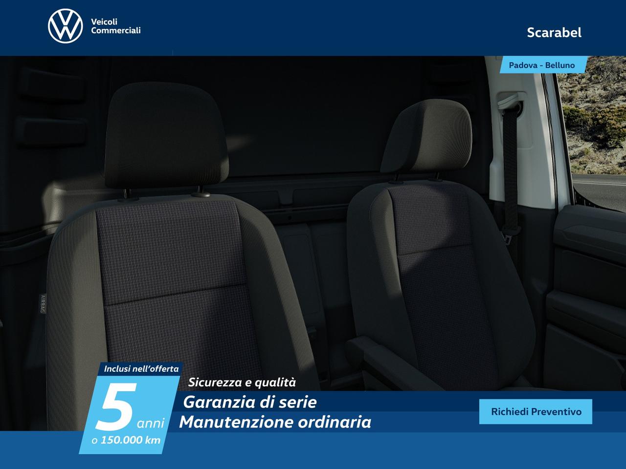Volkswagen Caddy cargo 2.0 tdi scr 102cv business
