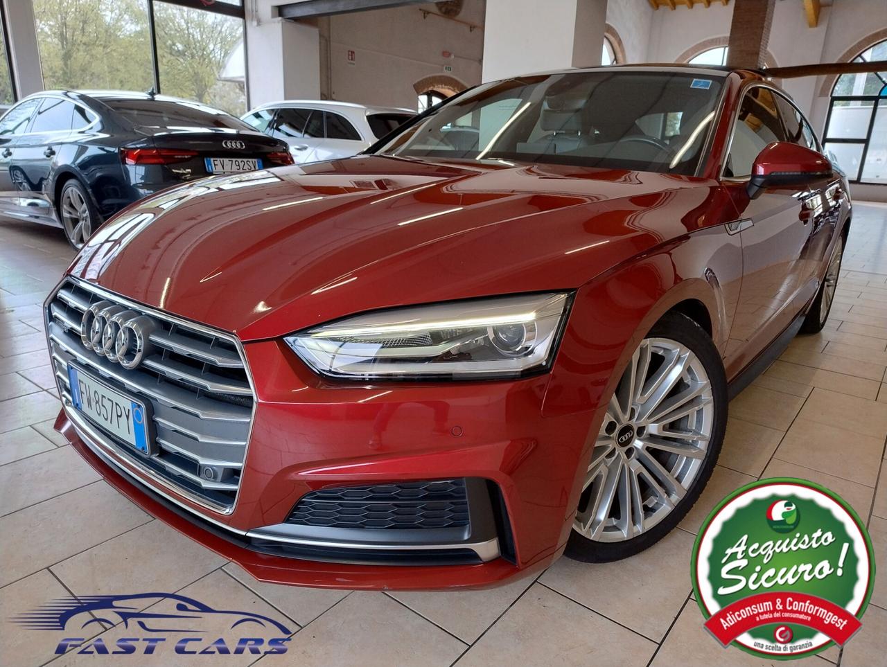 Audi A5 SPB 40 TDI S tronic quattro S-line -2019