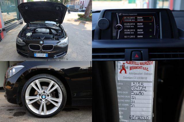 BMW 118 d 5p. Sport Automatica F20 Pelle ROSSA Cartier 18"