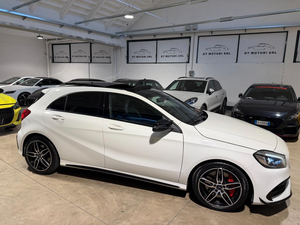 Mercedes-benz A 220 d Premium TETTO-PINZE A45 AMG-CARBONIO