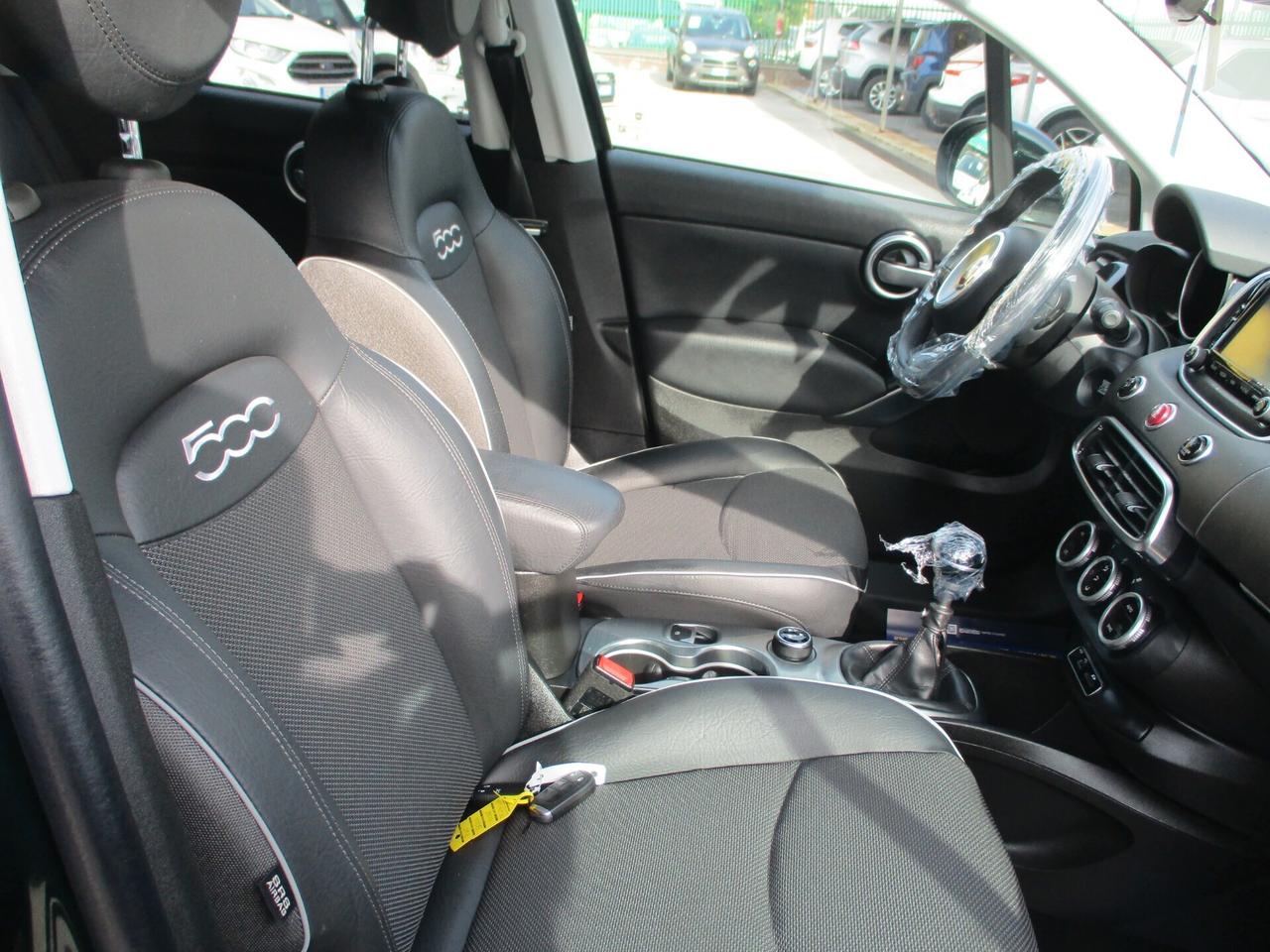 Fiat 500X 1.6 M-JET 120CV E6 **CROSS* PELLE/NAVI/PDC