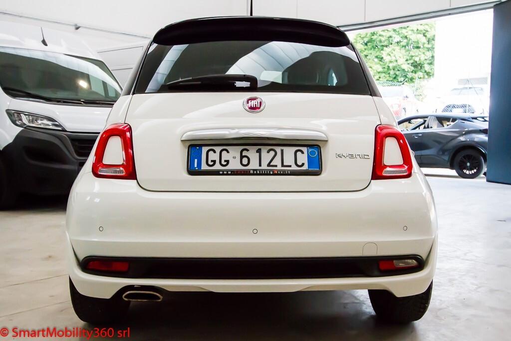 Fiat 500 1.0 hybrid Hey Google 70cv - Ok neopatentati!