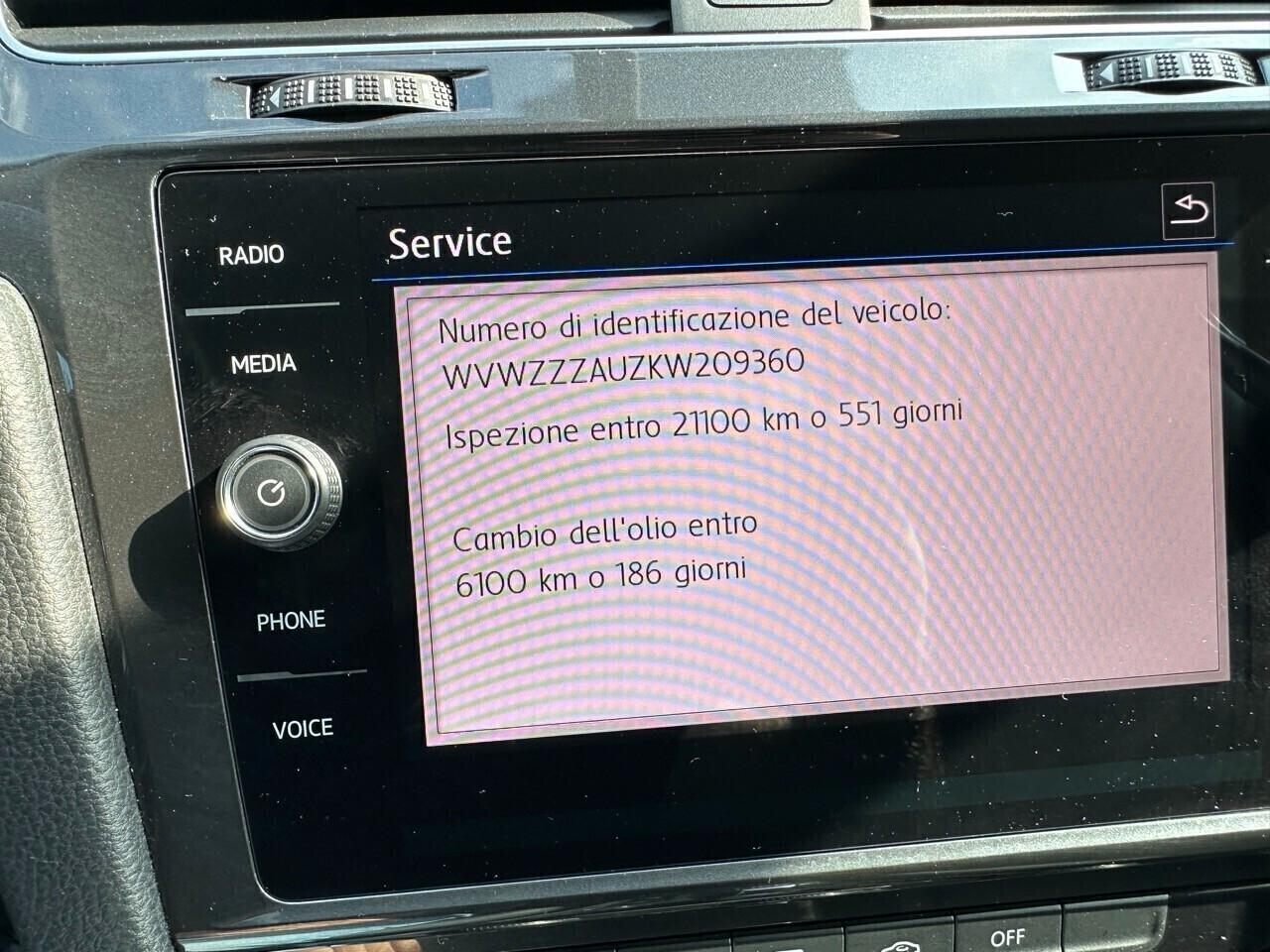 Volkswagen Golf 7.5 1.6 tdi 115cv dsg Sport